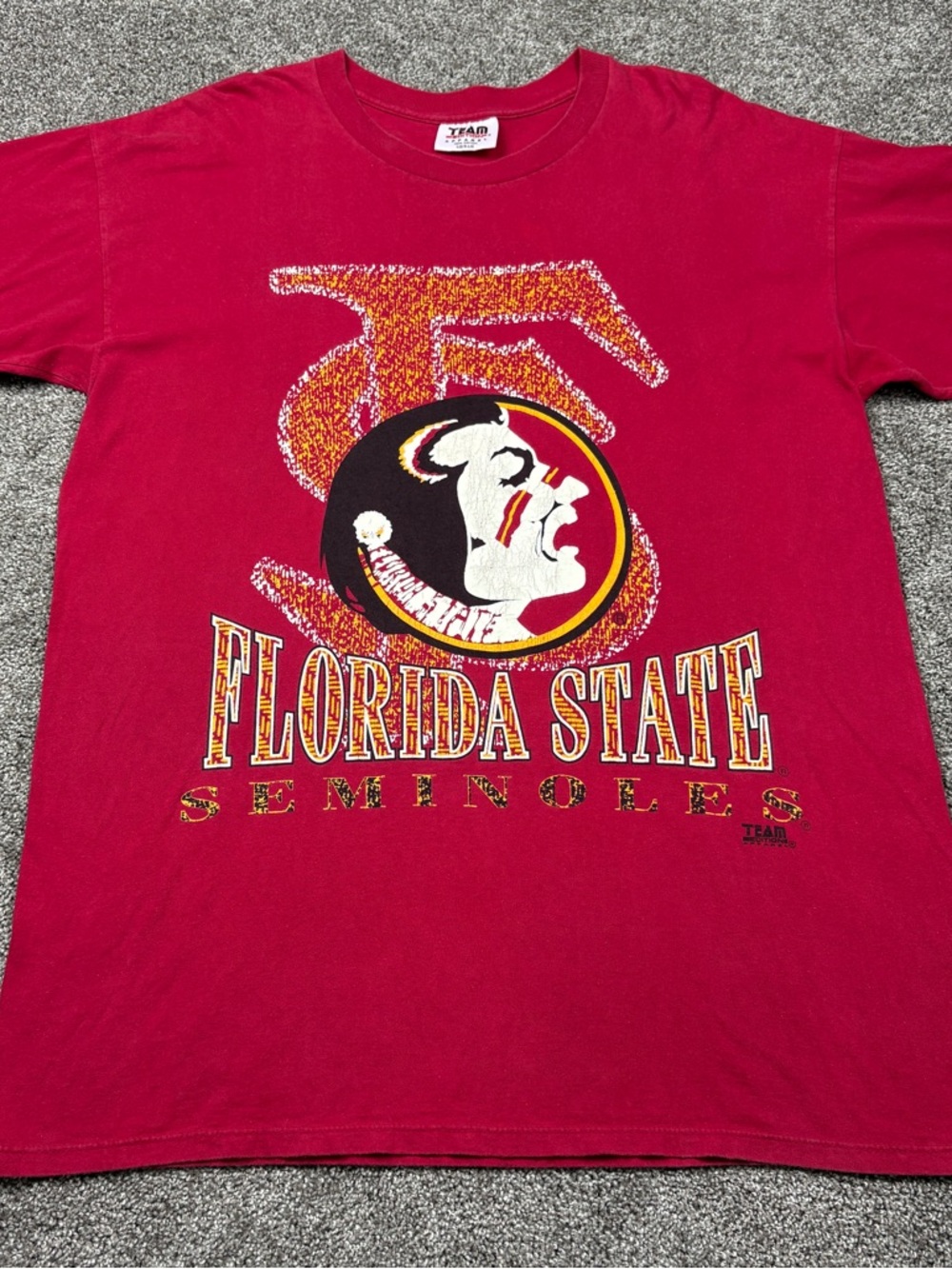 Vintage Florida State Seminoles Shirt Adult L/XL  Mens  Single Stitch